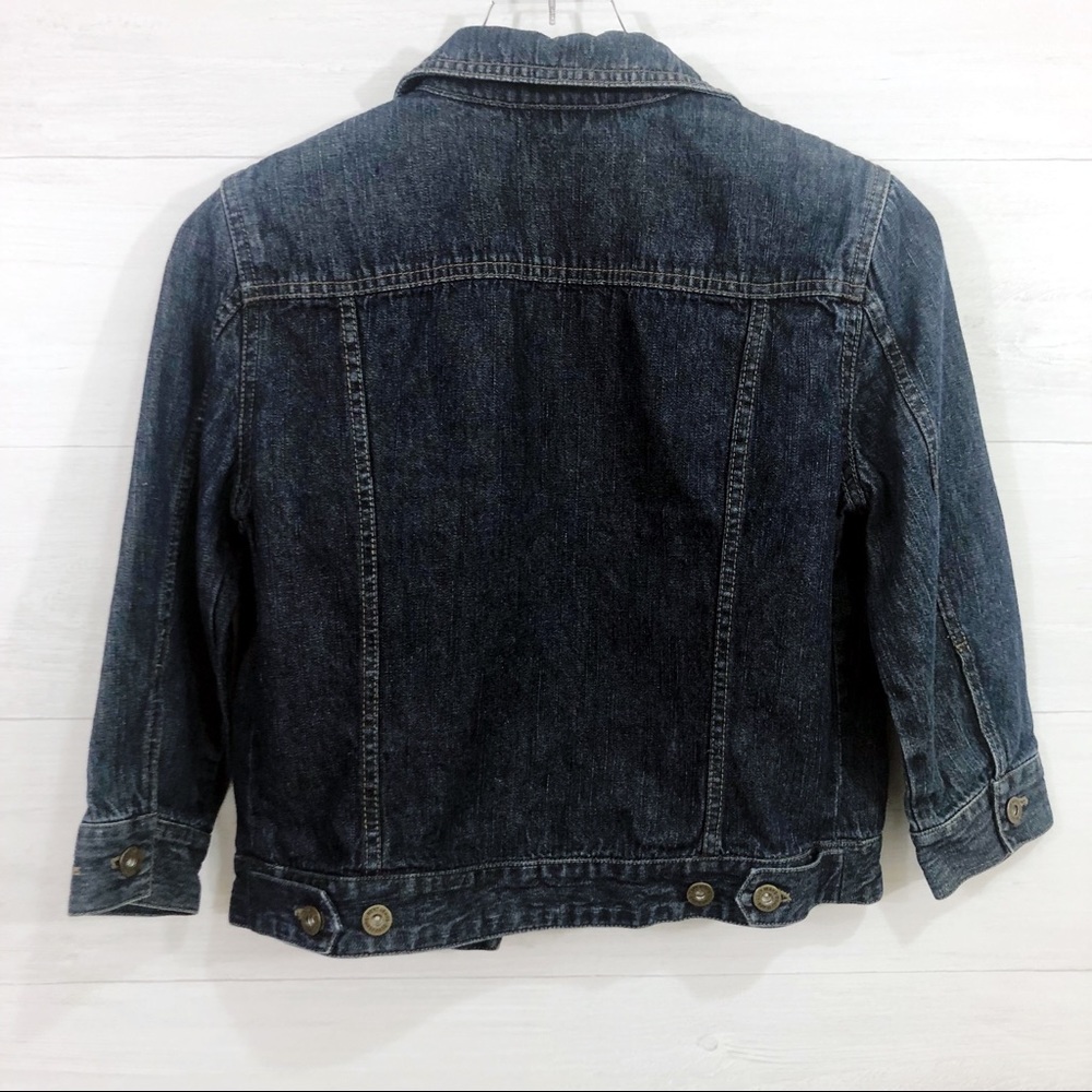 90s style DKNY‎ Jean Jacket Size XS Dark Blue - Picture 5 of 5